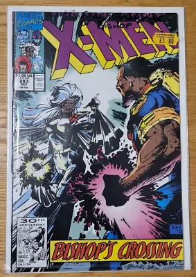 Buy Marvel: UNCANNY X-MEN 283: Bishops 1st Full Appearance 1991 • 10£