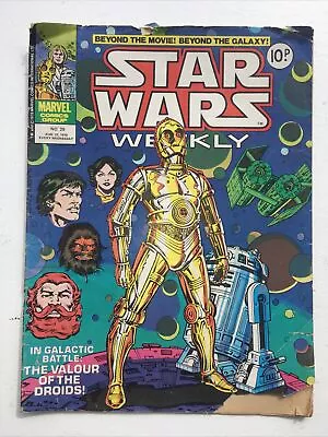 Buy Star Wars Weekly Beyond The Movie Beyond The Galaxy No. 29 Aug 23 1978 Imperfect • 2.50£