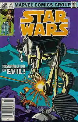 Buy Star Wars #51 (Newsstand) VF; Marvel | We Combine Shipping • 12.63£