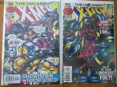 Buy Uncanny X-Men #344 #345 Marvel 1997 Comic Books VF/NM 1st App.of Maggot • 10.92£