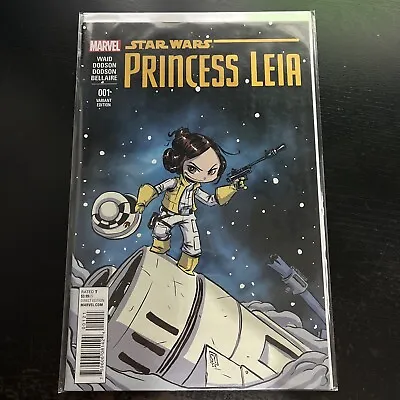 Buy Star Wars Princess Leia #1 - 2015 Marvel - Skottie Young Variant • 9.99£