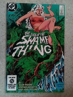 Buy Saga Of The Swamp Thing Comic Book #25 Alan Moore John Constantine 1984 VG • 47.65£
