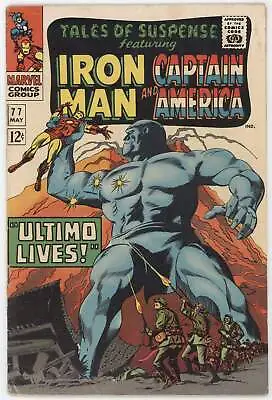 Buy Tales Of Suspense 77 Marvel 1966 VG FN Iron Man Captain America 1st Peggy Carter • 86.48£