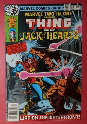 Buy Marvel Comics - Marvel Two-In-One #48 - The Thing & Jack Of Hearts - 1979 • 6.32£