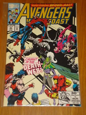 Buy West Coast Avengers #85 Vol 1 Marvel Comic Spiderman August 1992 • 2.99£