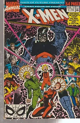 Buy Marvel Comics X-men Annual #14 (1990) 1st Cameo Gambit 1st Print F+ • 29.95£