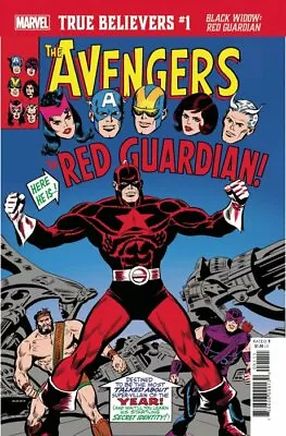 Buy True Believers - Black Widow : Red Guardian Issue 1 - Marvel Comics Avengers 43 • 6.50£