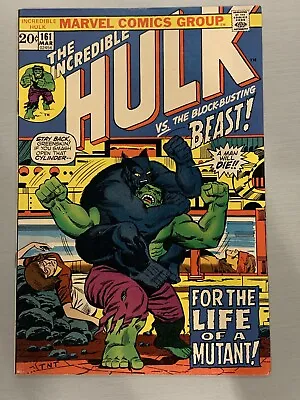 Buy 🔥 Incredible Hulk # 161 •VF+ (8.5)•BEAST Appearance & 🔑THE  DEATH  OF MIMIC 🔑 • 79.95£