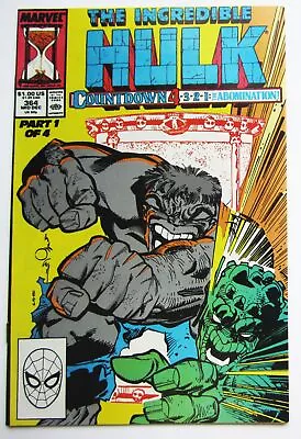 Buy Incredible Hulk #364 Comic Book Mid-December 1989 Very Fine- 6.5 1980s • 2.20£