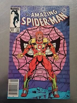 Buy AMAZING SPIDER-MAN #264 Newsstand_MAY 1985 1st Appearance RED TAPE  RED NINE • 4£