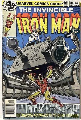 Buy Iron Man #116 1978 Marvel Comics Death Of Count Nefaria • 7.14£