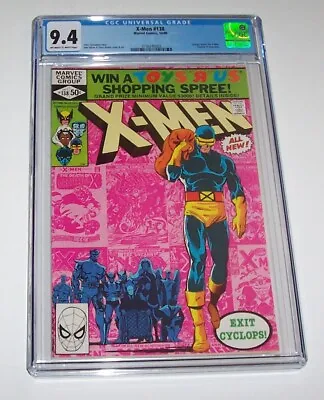 Buy Uncanny X-Men #138 - Marvel 1980 Bronze Age Issue - CGC NM 9.4 • 146.26£