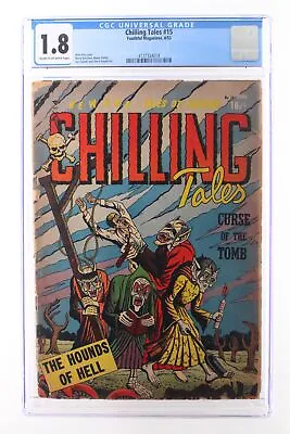 Buy Chilling Tales #15 - Youthful Magazines 1953 CGC 1.8  • 923.32£