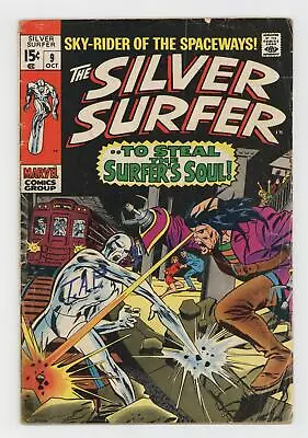 Buy Silver Surfer #9 GD/VG 3.0 1969 • 19.06£