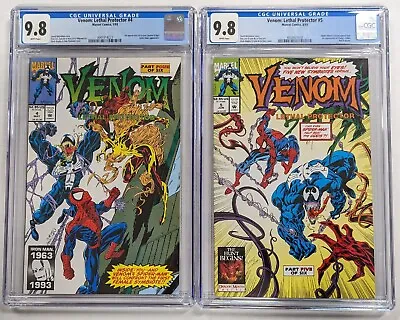 Buy Venom Lethal Protector #4 & #5 CGC 9.8 Together As A Pair 1st App Of Scream • 158.08£