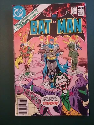 Buy Vintage 1981 BATMAN #321 DC Comics Book W/ JOKER's Birthday • 19.75£