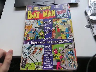 Buy DC Batman  Comics GIANT SIZE 12 Silver Age GD • 25£