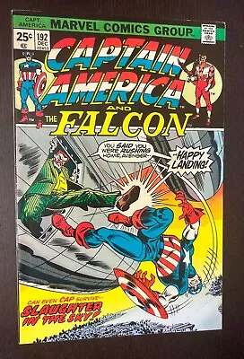Buy CAPTAIN AMERICA #192 (Marvel Comics 1975) -- Bronze Age Superheroes -- VF/NM • 15.76£