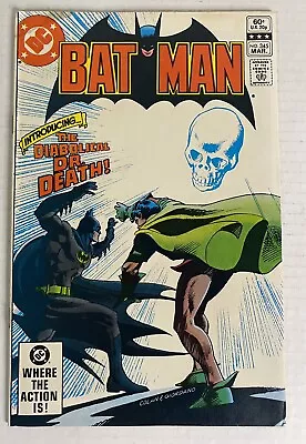 Buy Batman #345  (DC Mar 1982) -  The Diabolical Dr. Death!  • 6.43£