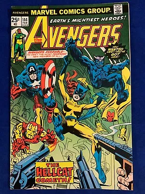 Buy 🔥🔑avengers #144 Marvel 1976 1st Appearance Hellcat & Origin *high Grade*🔥🔑 • 75.47£