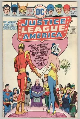 Buy Justice League Of America #121 August 1975 VG+ Adam Strange • 5.96£