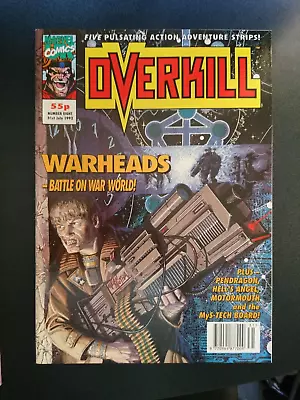 Buy Overkill #8 Near Mint - Marvel UK - Nice White Pages - 9.0 VF / NM • 4.95£