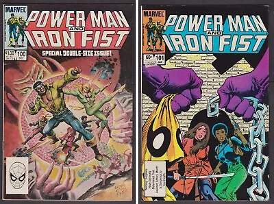 Buy Power Man And Iron Fist  Twin Pack  #100. #101.  (Marvel - 1981 Series) • 5.95£