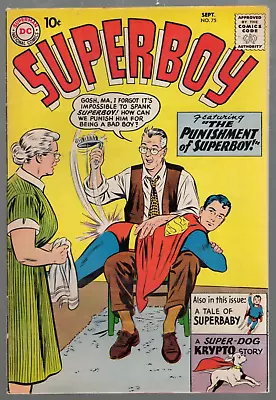 Buy Superboy #75 DC 1959 VF 8.0 • 310.59£