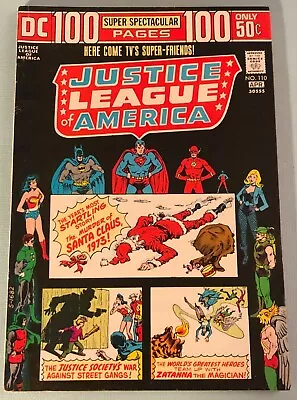Buy Justice League Of America 110 NM- 1974 DC Rare Double Cover Zatanna JSA • 78.98£