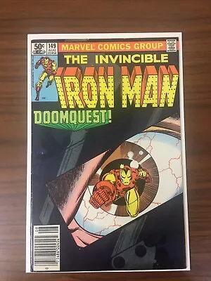 Buy Iron Man#149-Classic Dr Doom Doomquest HighGrade Marvel Comic.  (H) • 23.75£