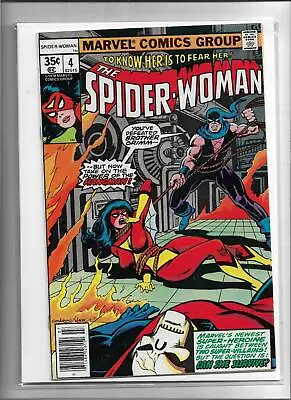 Buy Spider-woman #4 1978 Very Fine-near Mint 9.0 3129 Hangman • 8.55£
