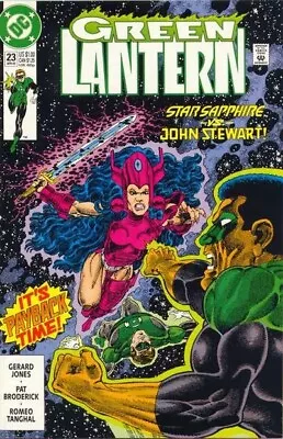 Buy Free P & P; Green Lantern #23,  Apr 1992: Vs. Star Sapphire! • 4.99£