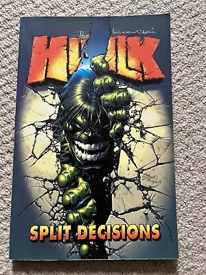 Buy Incredible Hulk Volume 6 Split Decisions Bruce Jones Mike Deodato Jr. Marvel • 18.28£