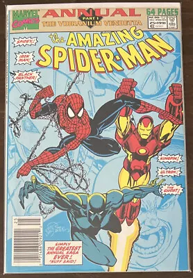 Buy Amazing Spider-Man Annual #25 NM- 9.2 1ST SOLO VENOM STORY NEWSSTAND EDITION • 4.79£