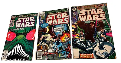 Buy Lot Of 3 Star Wars Comics 3, 5, 64 Acceptable  1977 Marvel • 8.04£