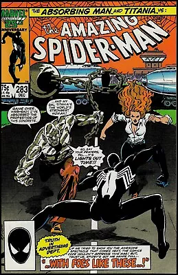 Buy Amazing Spider-Man (1963 Series) #283 VG/F Condition (Marvel Comics, Dec 1986) • 3.20£