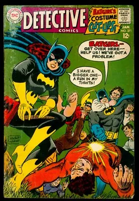 Buy DC Comics DETECTIVE Comics #371 BATMAN BATGIRL G/VG 3.0 • 39.46£