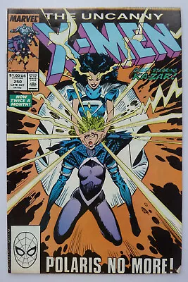 Buy The Uncanny X-Men #250 - Marvel Comics October 1989 F/VF 7.0 • 5.25£