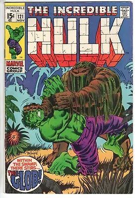 Buy Incredible Hulk #121 - First Apperance & Origin Of The Glob, Fine Condition • 16.56£