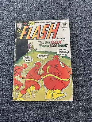 Buy DC Comics 1960 The Flash #115 ~  The Day Flash Weighed 1000 Pounds!  • 23.91£