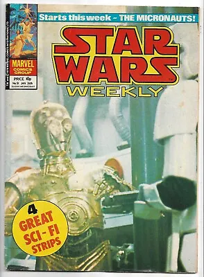 Buy Star Wars Weekly #51 Photo Cover VG (1979) Marvel Comics UK • 5.25£