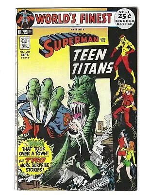 Buy World's Finest Comics #205 DC 1971 VF- Superman And The Teen Titans! Combine • 6.43£