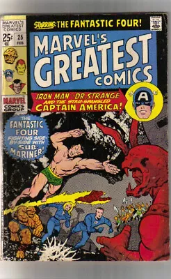 Buy Marvel's Greatest Comics #25 - February 1970 • 1.50£