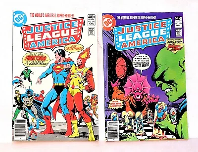 Buy Comics D.c., Justice League Of America -1980, Lot Of 2 • 4.74£