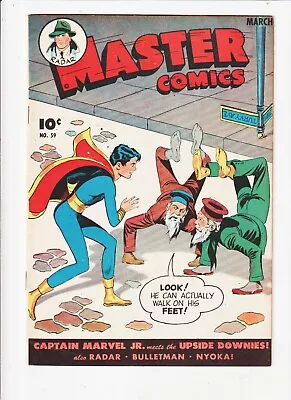 Buy Master Comics #59 1945 WWII STRY GOLDEN AGE FAWCETT BULLETMAN Captain Marvel Jr. • 158.12£