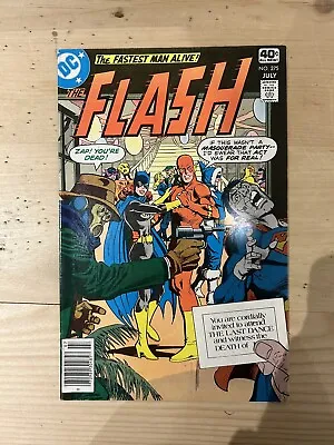 Buy DC Comics Flash #275 July 1979 Alex Saviuk Art Dick Giordano Framable Cover • 17.95£