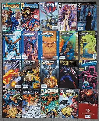 Buy Marvel 20 X Mixed Random Comics Bundle Lot Avengers Fantastic Four Secret War • 15.99£