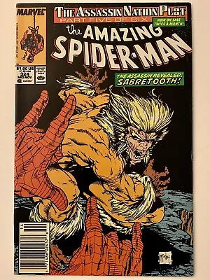 Buy Amazing Spider-Man #324 (1989) Silver Sable - McFarlane Cover (VG/7.5) -VINTAGE • 17.42£