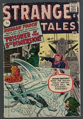 Buy Marvel Comics Strange Tales 103 4.0 VG Dr Strange Human Torch Fantastic Four • 112.99£