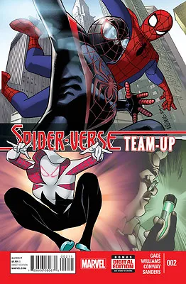 Buy Spider-verse Team-up #2 1st Printing Spider-man Ultimate Gwen Miles Amazing • 6.31£